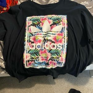 adidas floral men’s shirt